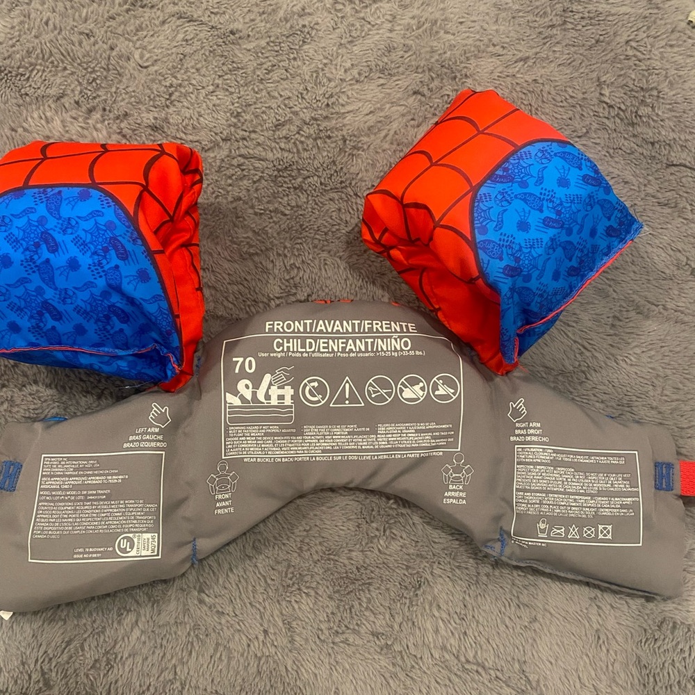 Spider-Man Pool Floaties - Picture 6 of 9